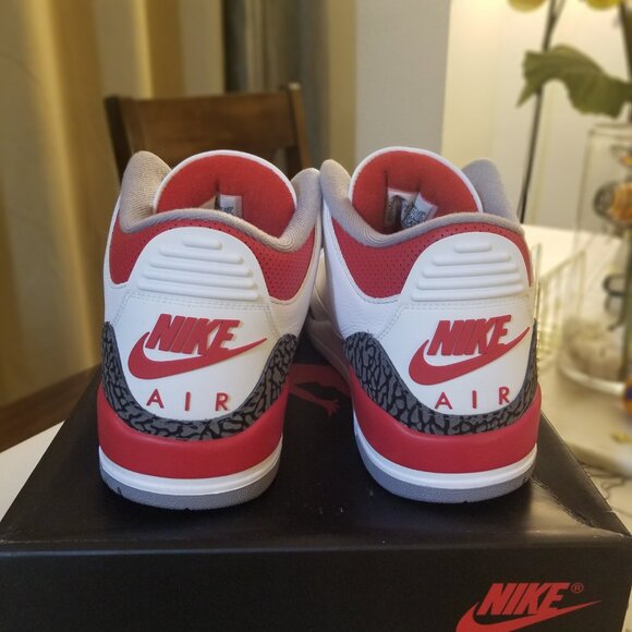 Air Jordan 3 Retro Mid 2022 "Fire Red" Men's Sz 13 - Picture 3 of 5